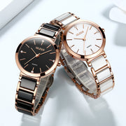 ladies' ceramic strap quartz watch - MRSLM