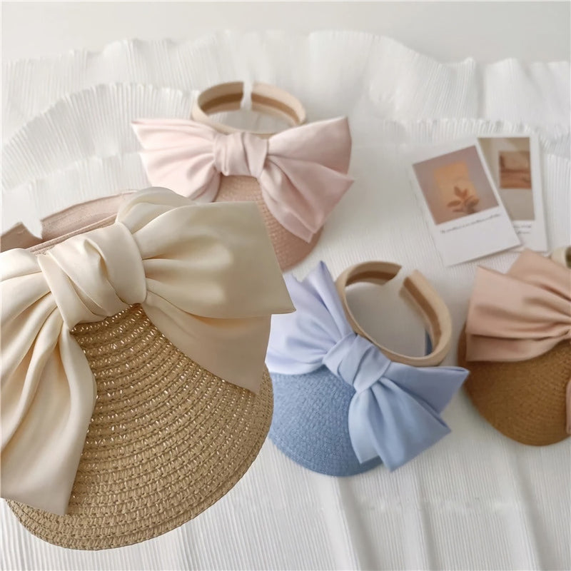 open top straw sun hat, view 8 - MRSLM