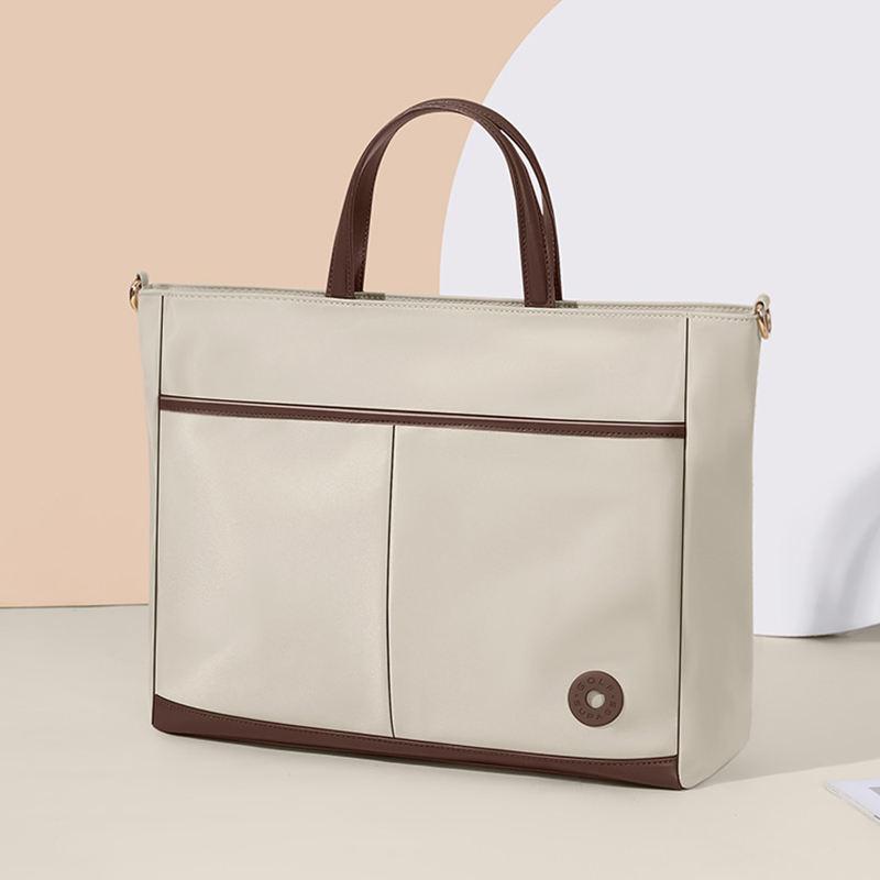 women's lightweight nylon shoulder tote - MRSLM