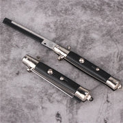 butterfly knife style folding comb, view 4 - MRSLM