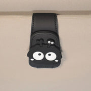 car visor sunglasses case and clip, view 4 - MRSLM