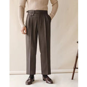 men's high waist suit pants, view 2 - MRSLM