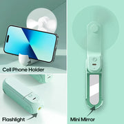 mini portable neck fan, view 8 - MRSLM
