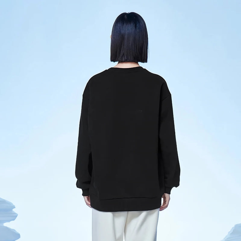 mid-length fleece sweatshirt, view 9 - MRSLM