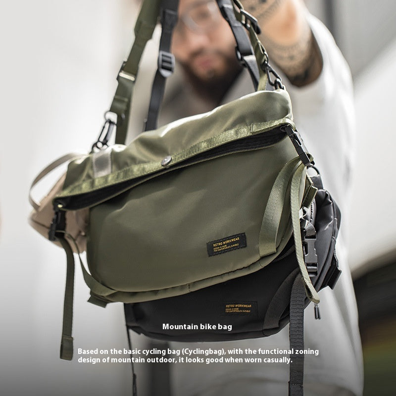 outdoor shoulder messenger bag for men, view 6 - MRSLM