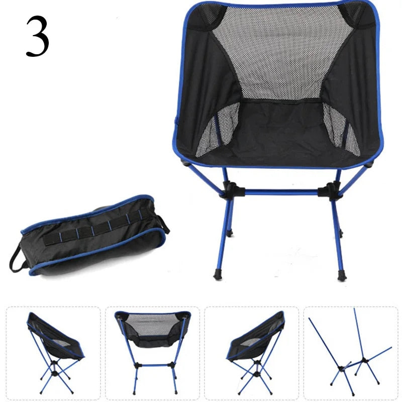 ultralight folding chair, view 3 - MRSLM