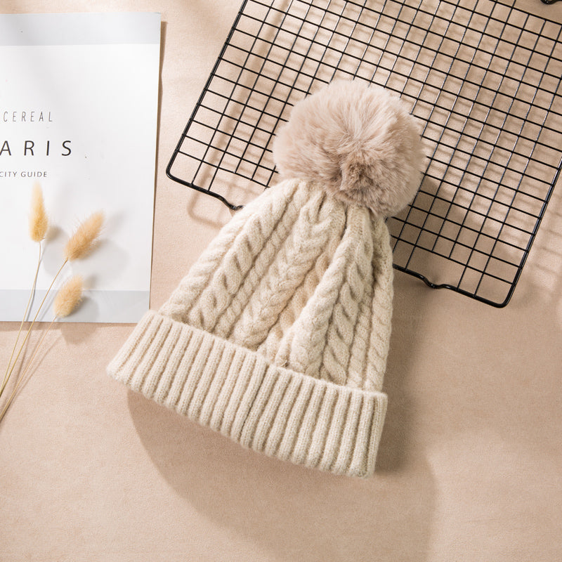 women's winter knitted hat, view 8 - MRSLM