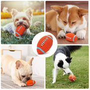 Bite-resistant squeaky chew toy for dogs, view 6 - MRSLM
