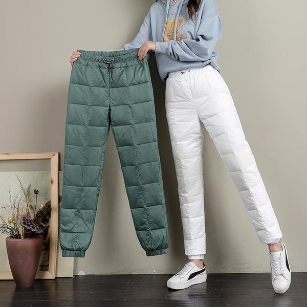 women's cotton sweatpants loose high waist - MRSLM