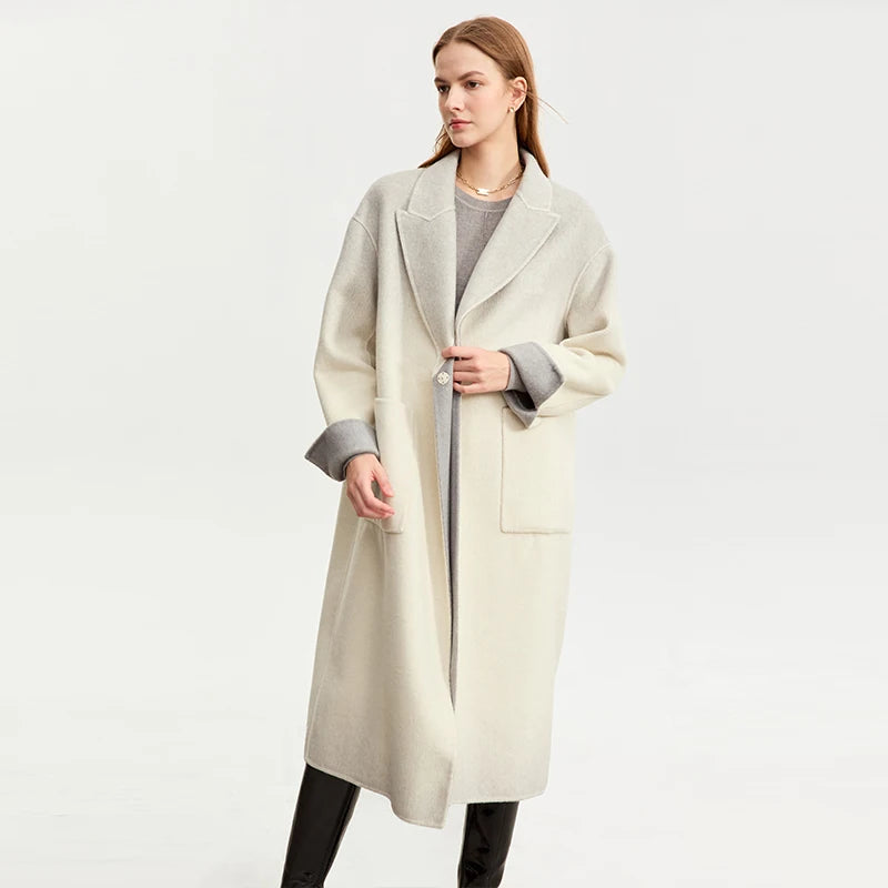 women's gradient wool coat - MRSLM