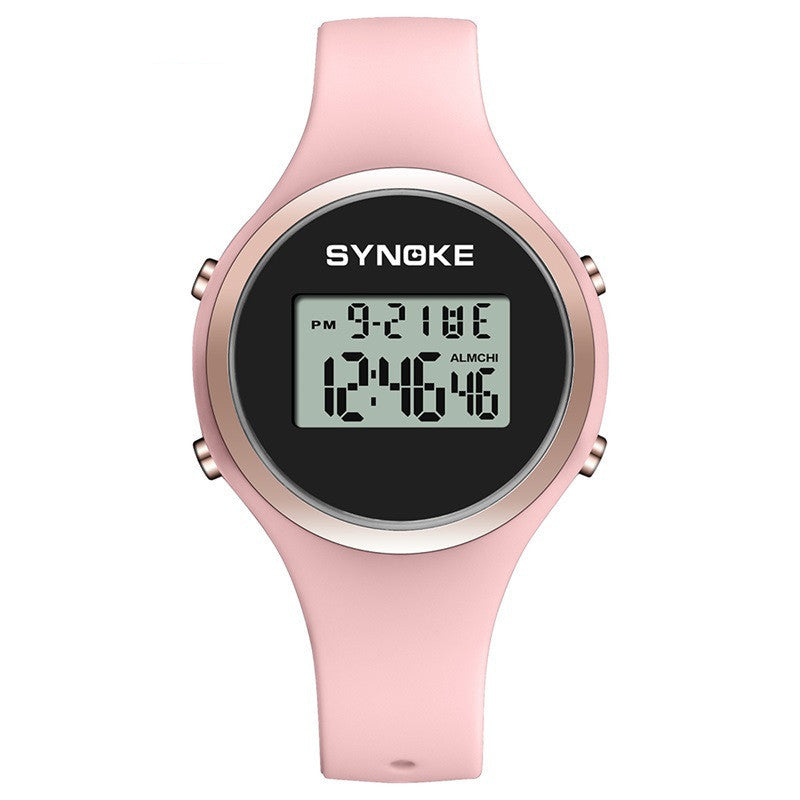 Electronic silicone band watch for students - MRSLM