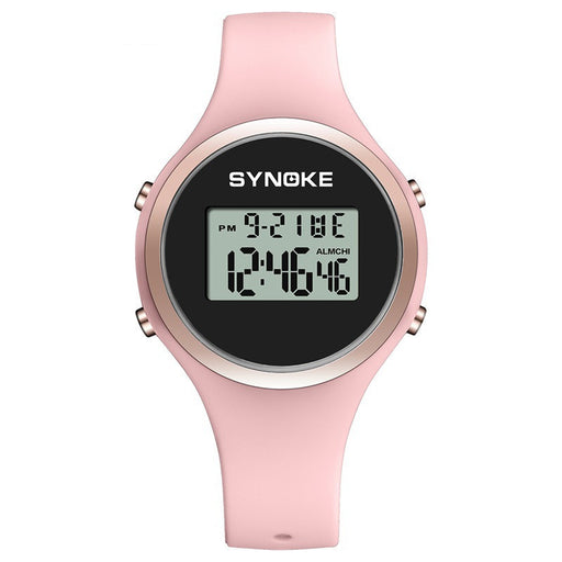 Electronic silicone band watch for students - MRSLM
