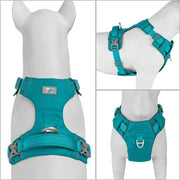 reflective nylon dog harness, view 7 - MRSLM