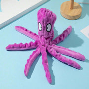 octopus plush squeak toy for dogs, view 8 - MRSLM
