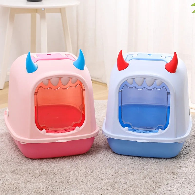 clamshell cat litter box - MRSLM