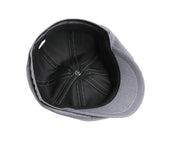 solid color retro beret, view 4 - MRSLM