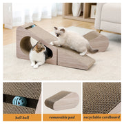 2-in-1 cat scratching post, view 6 - MRSLM