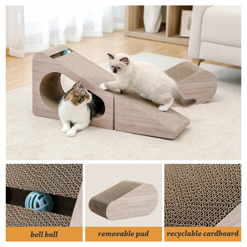 2-in-1 cat scratching post, view 6 - MRSLM