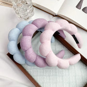 fluffy sponge headband for women, view 12 - MRSLM