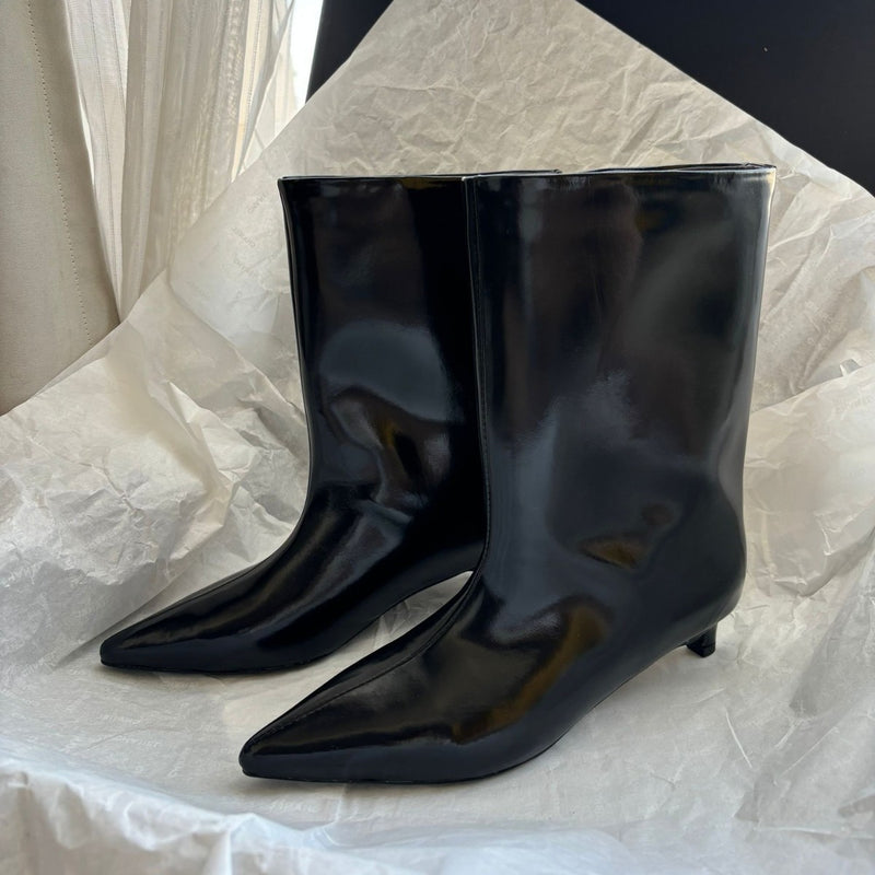 women's minimalist stiletto boots, view 3 - MRSLM