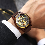 wood alloy automatic watch - MRSLM