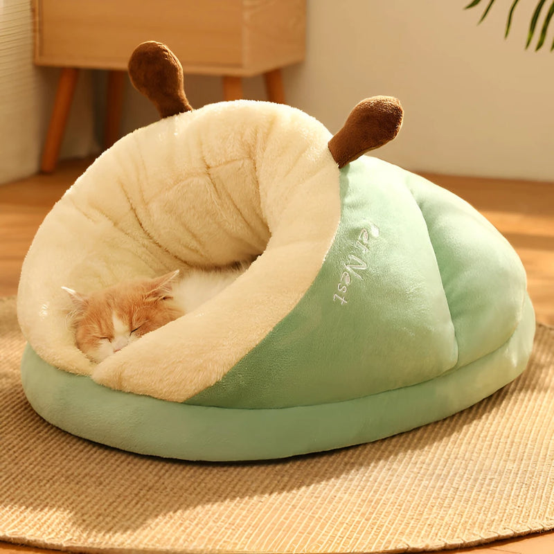 cozy plush dog bed sofa, view 8 - MRSLM