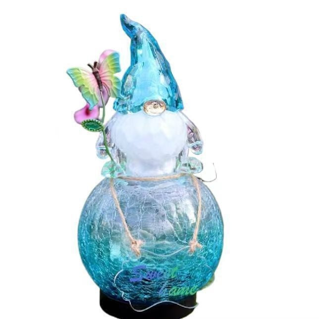 resin elf garden ornament, view 4 - MRSLM