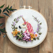 flower and squirrel embroidery starter kit, view 11 - MRSLM