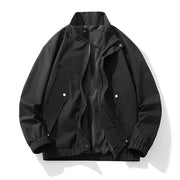 stand collar retro jacket, view 2 - MRSLM