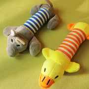 Squeaky plush animal toys for puppies, view 6 - MRSLM