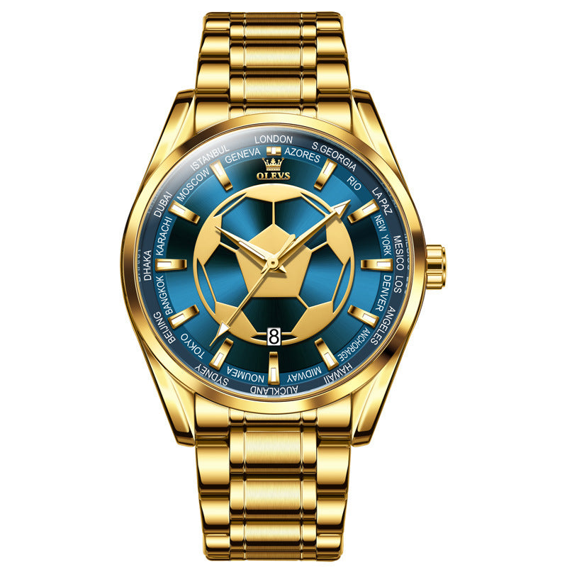 men's slim quartz student watch, view 2 - MRSLM