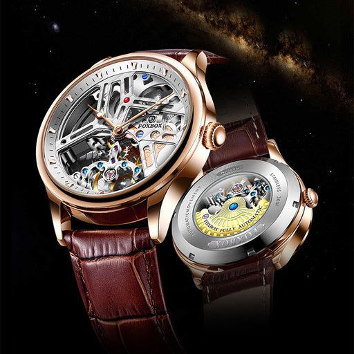 men's automatic skeleton watch - MRSLM