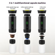 portable espresso machine, view 3 - MRSLM