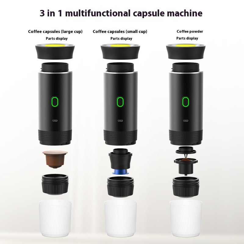 portable espresso machine, view 3 - MRSLM