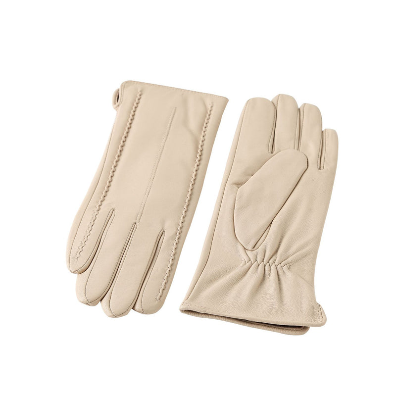 Ladies sheepskin velvet-lined gloves, view 14 - MRSLM