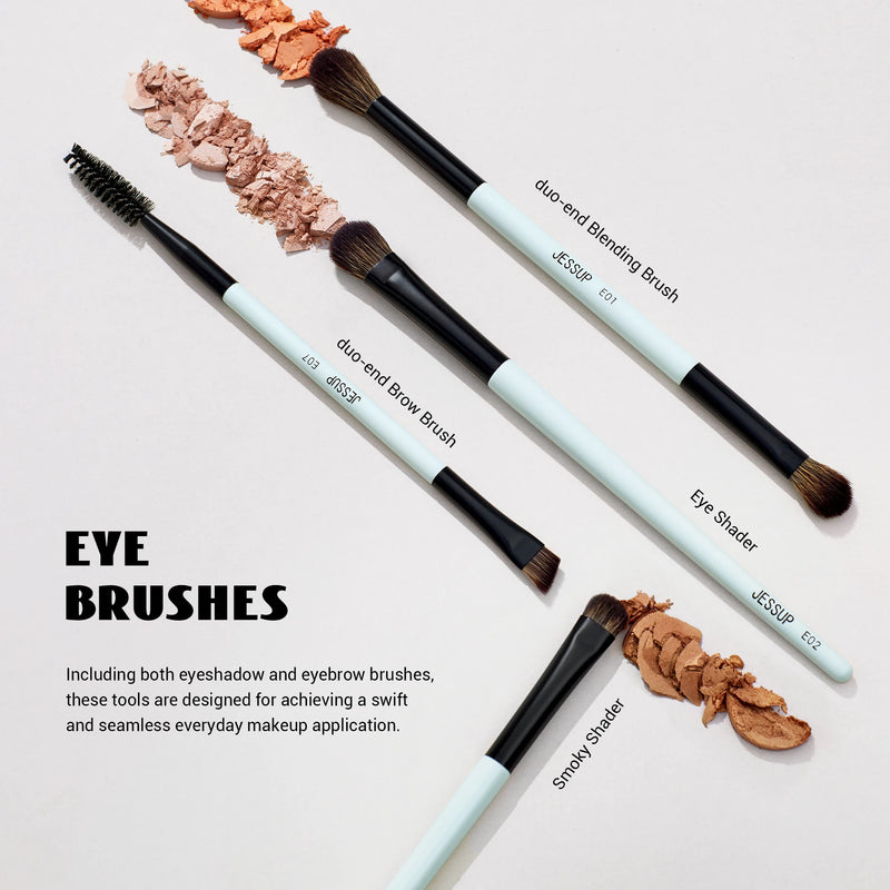 Double-sided makeup brush set, view 6 - MRSLM