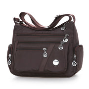 women's multi-pocket nylon crossbody bag, view 13 - MRSLM