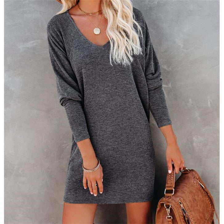 women's A-line dress, view 8 - MRSLM