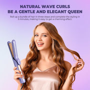 airflow 2-in-1 hair straightener and curler, view 4 - MRSLM