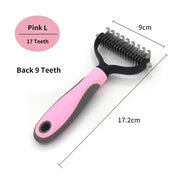 pet deshedding brush, view 4 - MRSLM