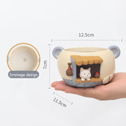 resin animal planter, view 8 - MRSLM
