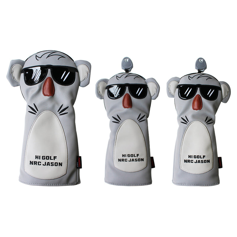 koala golf club head cover, view 7 - MRSLM