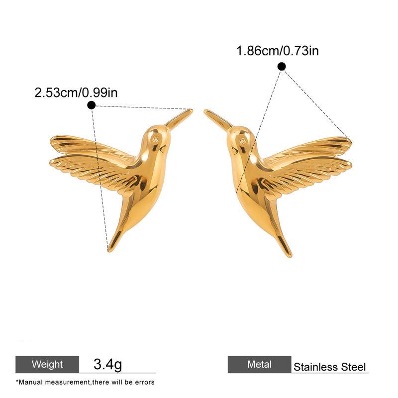 peace dove tassel earrings, view 3 - MRSLM
