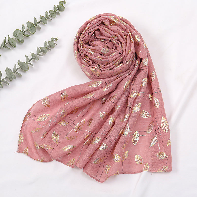 gold glitter scarf, view 13 - MRSLM