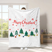 Christmas digital-print throw blanket, view 6 - MRSLM