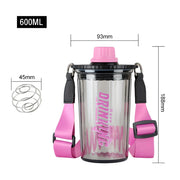 bpa-free leak-proof protein shaker bottle, view 9 - MRSLM