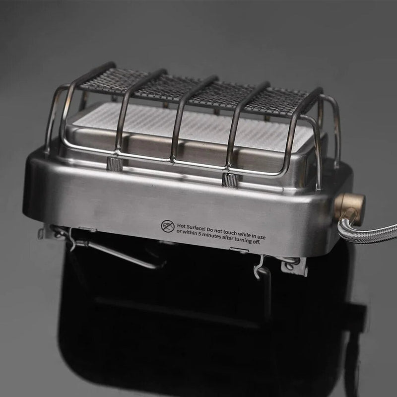 portable infrared camping gas burner, view 8 - MRSLM