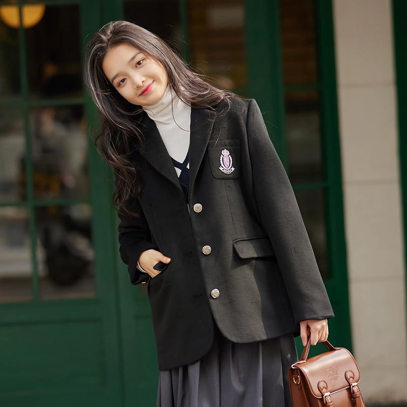 casual embroidered jacket, view 2 - MRSLM