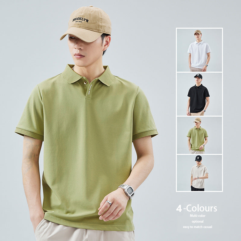 men's loose lapel polo shirt, view 3 - MRSLM