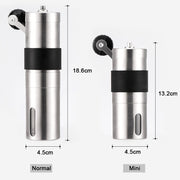 manual conical burr coffee grinder, view 8 - MRSLM